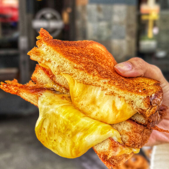 Grilled Cheese With Fries